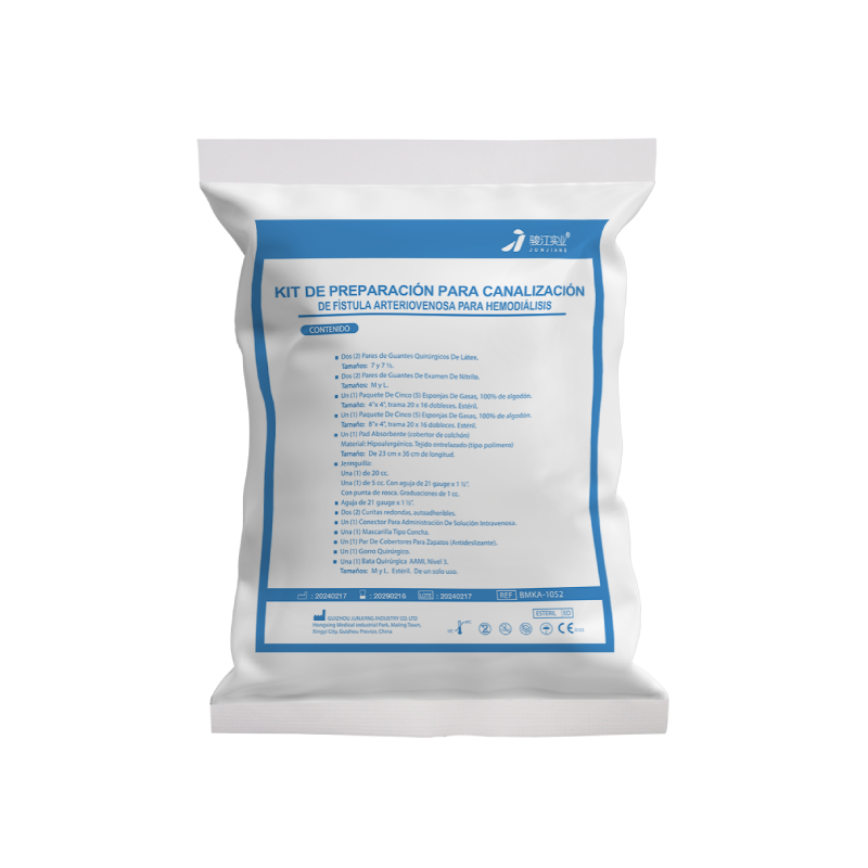 KIT DE PREPARACIÓN PARA CANALIZACIÓN DE FÍSTULA ARTERIOVENOSA